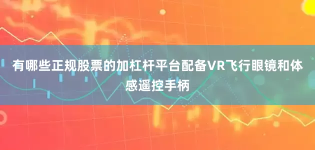 有哪些正规股票的加杠杆平台配备VR飞行眼镜和体感遥控手柄